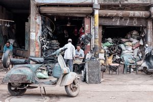 Mechanical workshop in Old Delhi