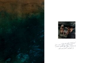 Double page spread from book