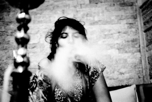 Soukaina smoking