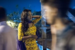 Kamal attracts customers at Thane station in Mumbai.  She will find customers there and take them to a nearby hotel that charges by the hour.  © Alison McCauley