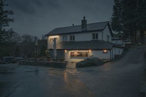 Wainwright's Inn, Great Langdale. The Lake District UK