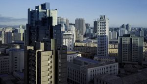 Film still 3, Dear General, where are you, Pyongyang, North Korea, 2017