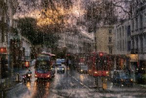 Rainy Day in London Town