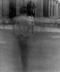 Unfocused man
