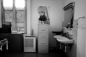 Common space, female sector, Ponte Galeria.