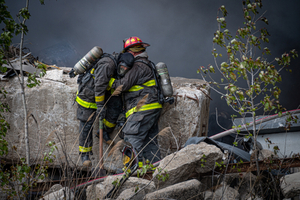 Detroit Firefighter rescue
