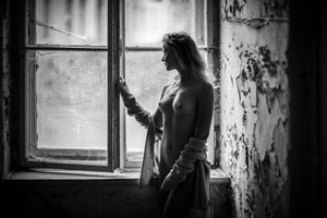 In the window