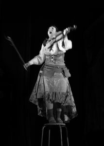 Sara Parkman, fiddler, actor and activist, was awarded Folk Artist of the year in 2017 in Sweden.