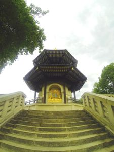 Peace Pagoda By Battersea Park.