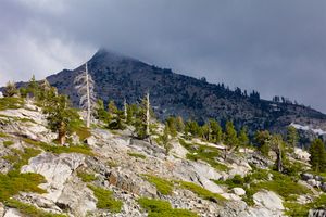 Un-8,925 on approach to Rockbound Pass