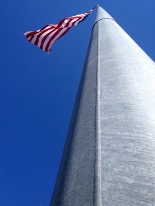 Up the flagpole