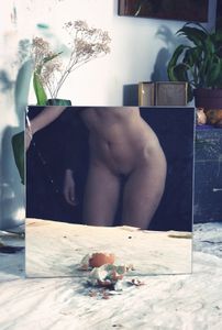 the mirror