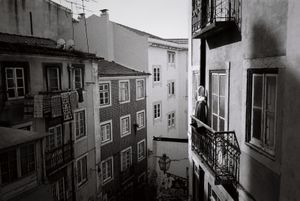 reflections of Lisbon. Oct 2016, 35mm film.
