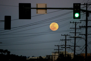 DRIVE-BY SHOOTING, TURN THE CORNER AND FIND THE MOON