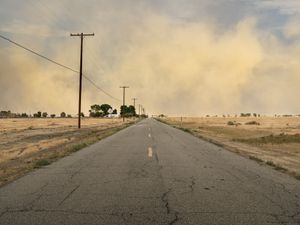 Dust storm, 2021