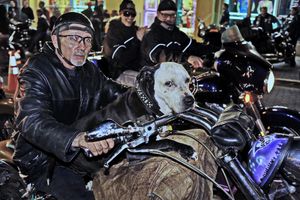 Riders on Main Street
