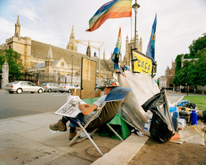 Brian Haw, Westminster, Central London