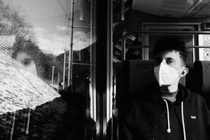 Radiography of a journey. Bernina Express from Tirano to St. Moritz