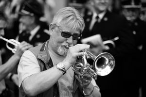 Jamming withe the harmony of the Brussels Police