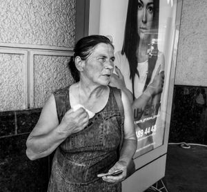 Fighting summer heat, Kyiv central train station