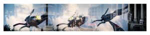 "London double exposure"