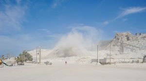 San Marcos Gypsum Mining Town