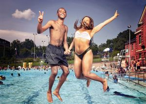 Banneker Pool, Washington D.C., 2016