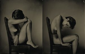 Study of B Nude on Chair