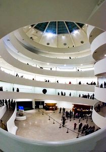 Inside The Solomon R. Guggenheim museum