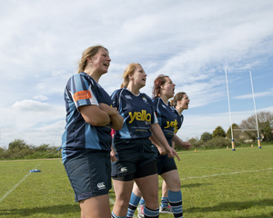 Team Players. Topsham ladies Rugby Club. Match against Newton Abbot Ladies Rugby Team
