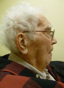 Dad being checked into the hospital