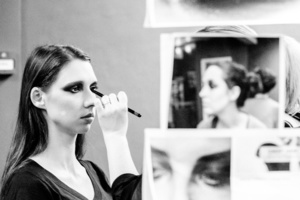 Makeup room