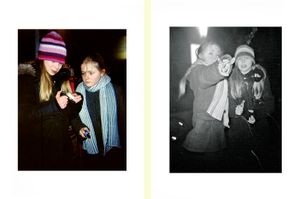Antonia and Amalia at the fireworks