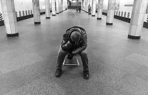 'Short Moment's Rest Before Crowd's Next Surge'