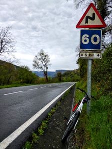 Enjoying break cycling