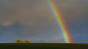 Rainbow hill
