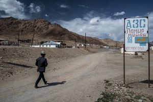 Murghab in the summer
