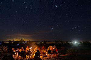 Night Gathering. Quartzsite, AZ. ©David Gardner