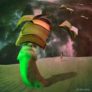 "Fealings & Reason" © Dina Bova. What is more important – feelings or reason? Everyone has his own answer to this question.
