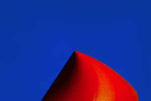 Something like... a shark fin