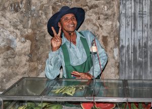 Thai Fruit Vendor