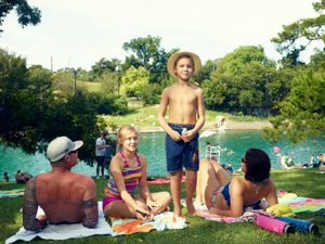 Barton Springs Pool, Austin, 2016