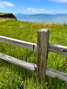 Mt Tamalpais and San Pablo Bay from Point Pinol Regional Park.