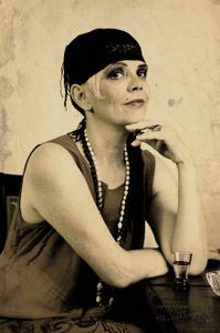 Madam Liberta, a men's "entertainer"