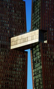 Copper Buildings at Sunrise