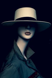Portrait without identiy