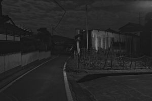 Moonlight and deserted house
