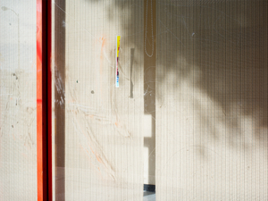 Torn, scratched, smeared