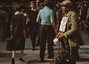 New York City, 1982, "I Have No Other Income"