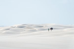 On the white ocean